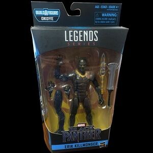 2017 Marvel Legends BAF Okoye Series ERIK KILLMONGER Black Panther Action Figure